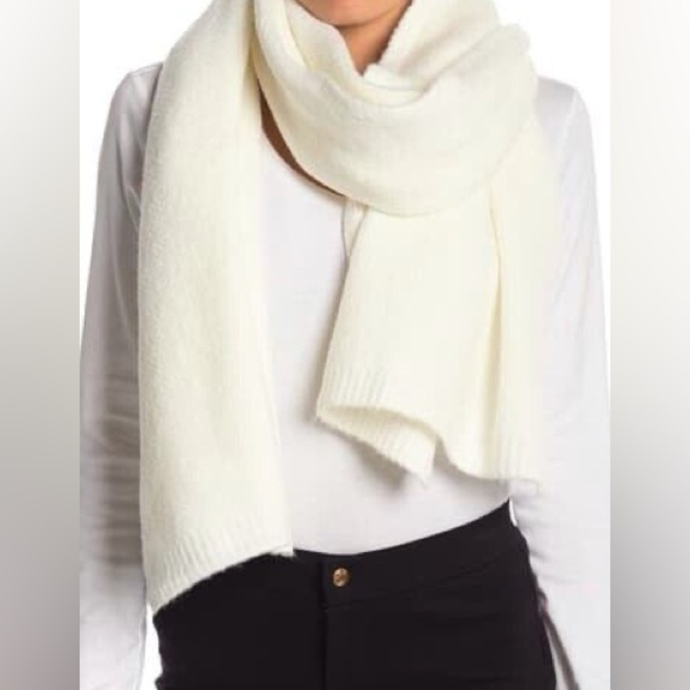 Melrose and Market Knit Wrap Scarf Ivory